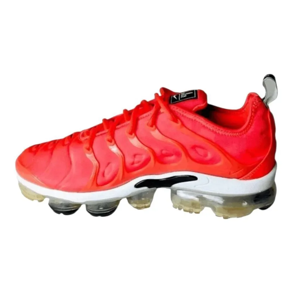 NIKE Air VaporMax Plus 'Overbranding Bright Crimson' Running Shoes Size 8.5